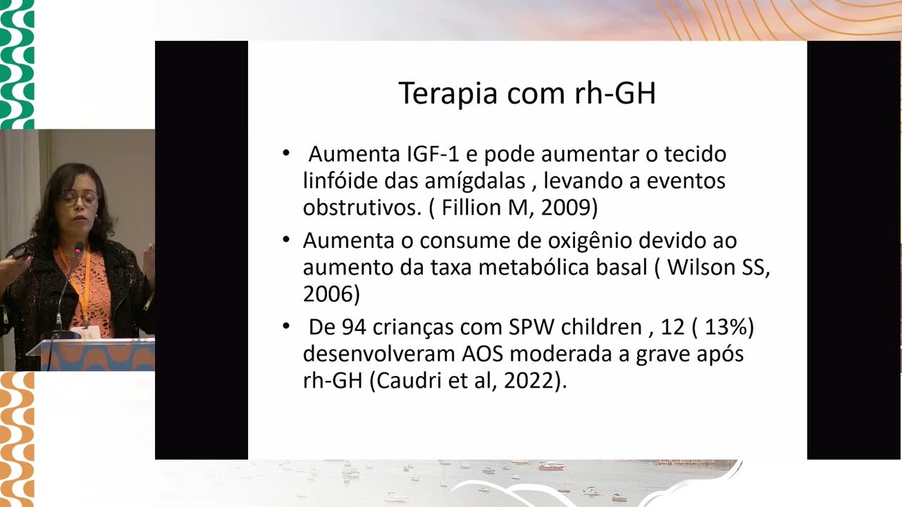 Dra. Christianne Bahia - Os distúrbios do sono na SPW e seu papel nas alterações comportamentais.