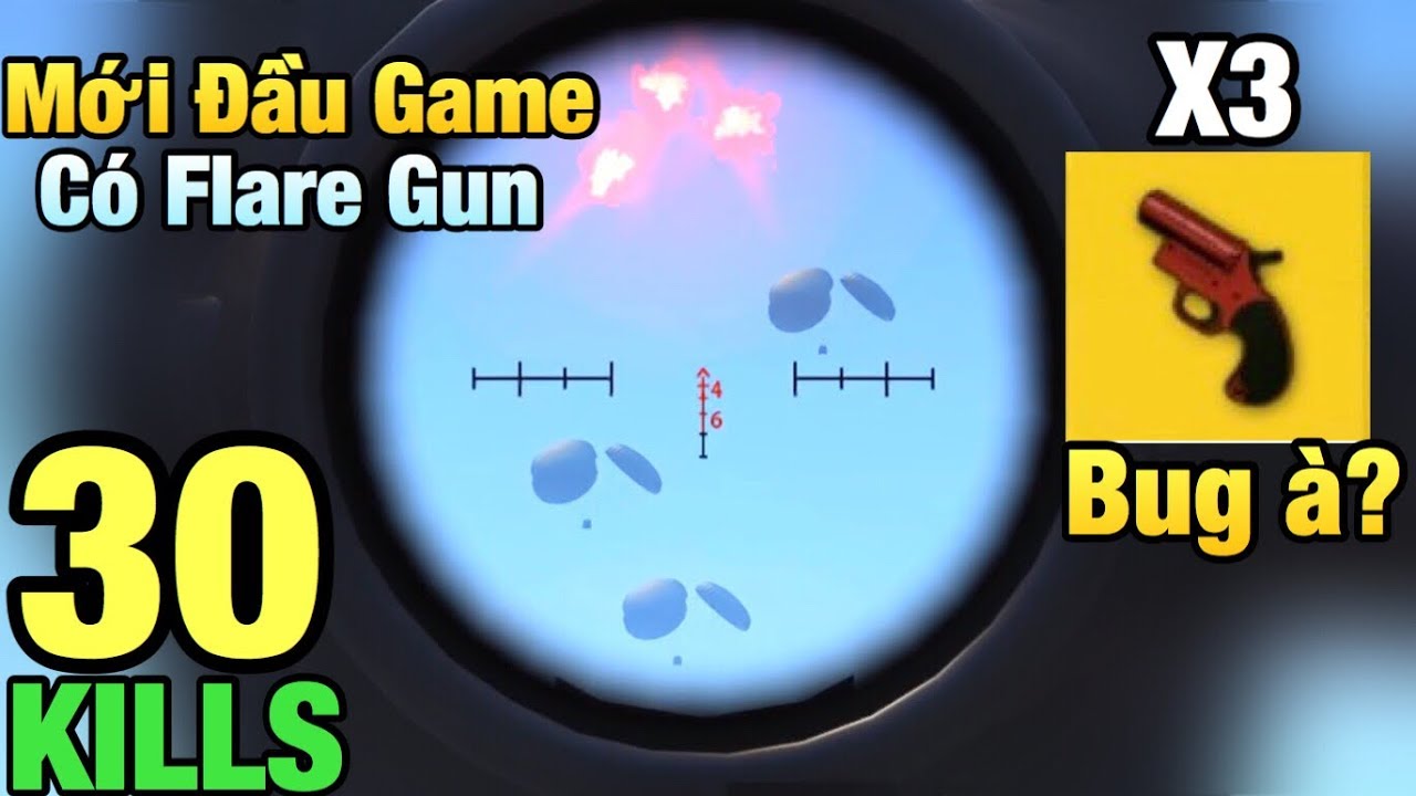 [PUBG Mobile] Gặp Thanh Niên Trùm Loot Súng Thính | Bắn 3 Flare Gun Bo Chưa Thu | T98