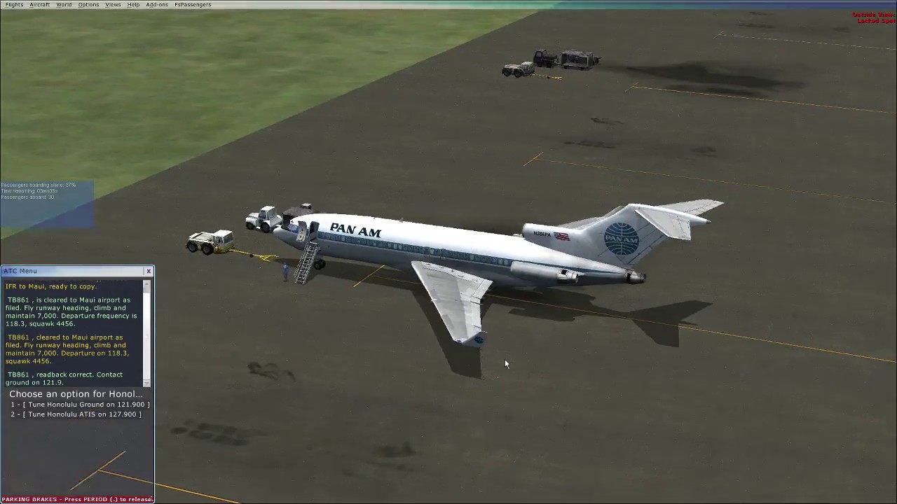[FSX:SE] FsPassengers Vintage Airways | 727-100 | PHNL - PHOG - ????