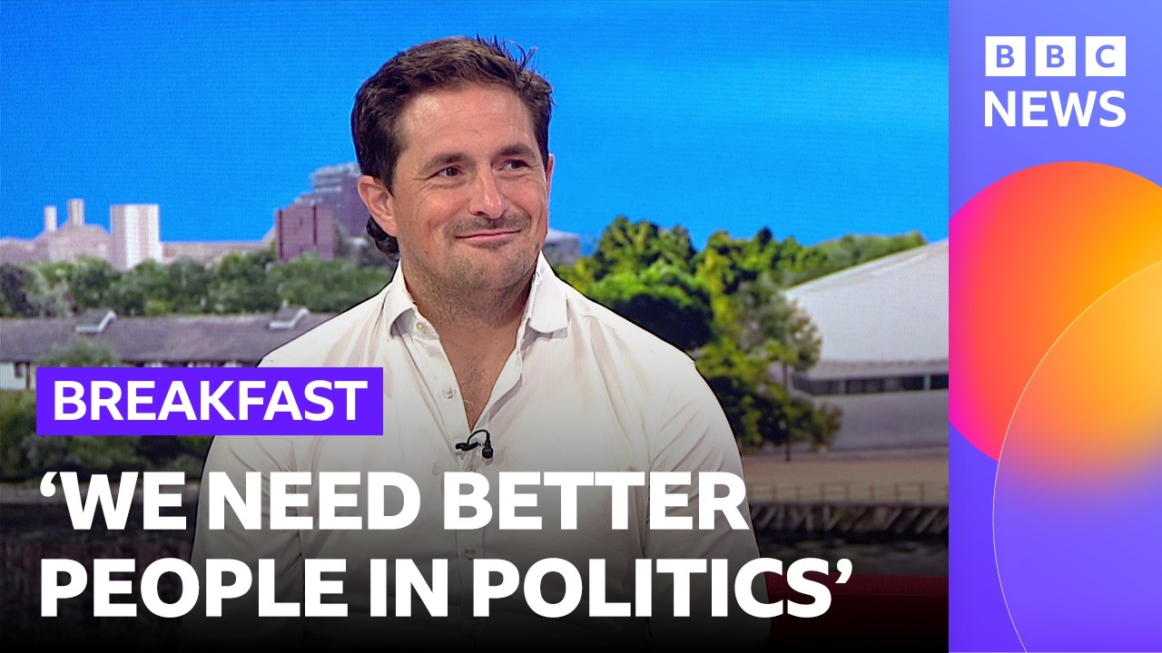 Former Minister Johnny Mercer on life after politics: ''people deserve better''  | BBC Breakfast