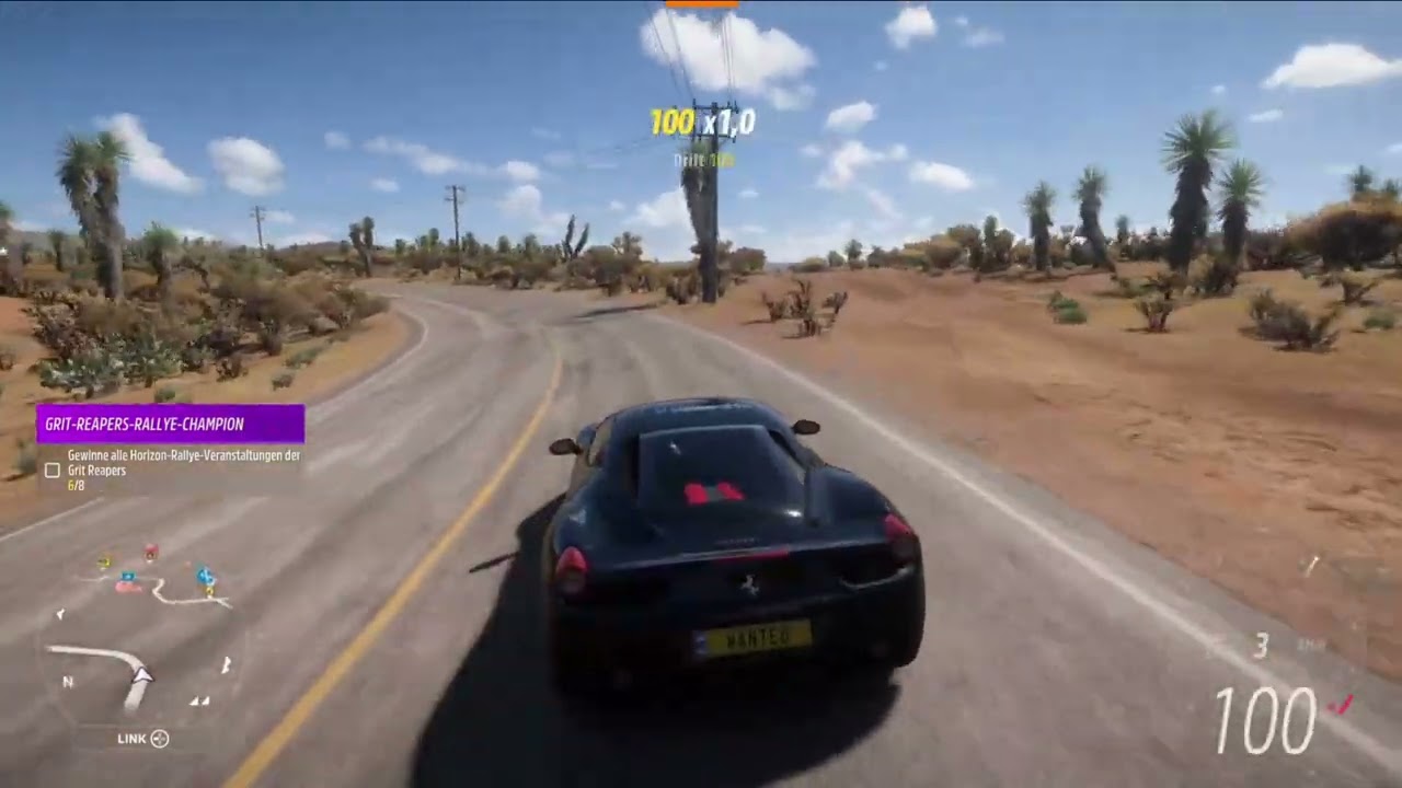 Ferrari 458 italia--RACE EXHAUST--INSANE SOUND--10.000rpm--fh5 gameplay