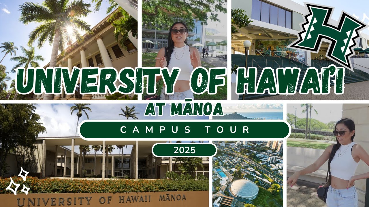 University of Hawaii at Mānoa Campus Tour | NEW 2025 | UH MĀNOA | Hawaii Vlog