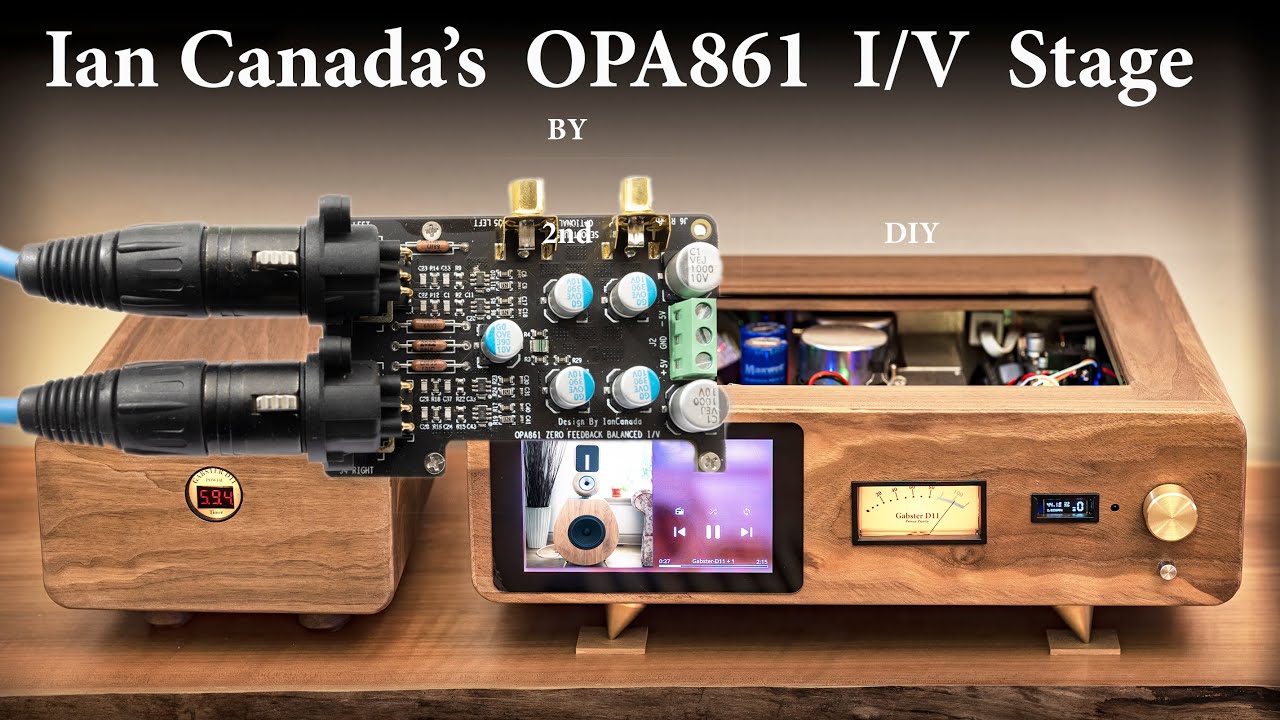 Amazing HIFI Dac I/V stage     IanCanada's  Opa861 zero feedback balanced I/V board review