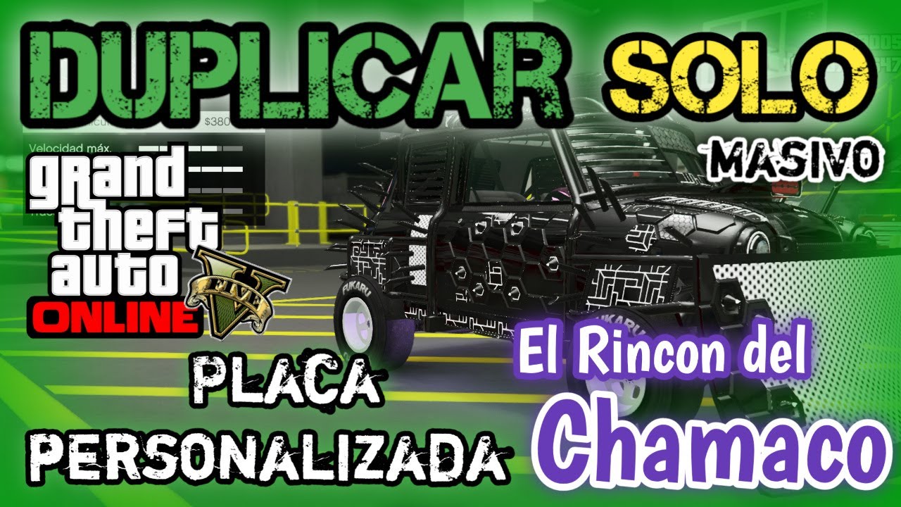 🚘Solo🚘 Como Duplicar Placa Fantasma y Personalizada sin Ayuda Masivo Gta5 Online Facil Xbox/PS