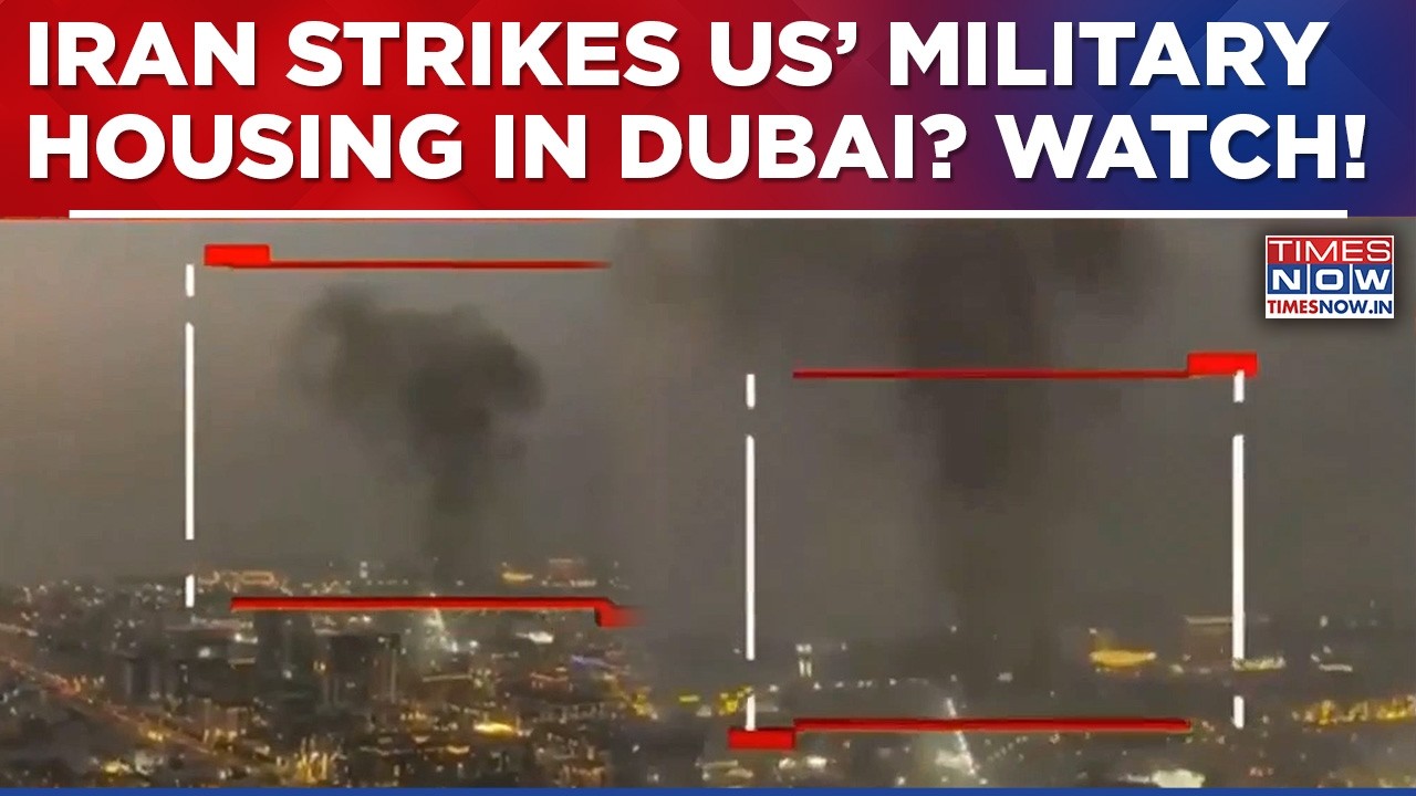 Iranian Drones Strike US Military Housing In Dubai? Dramatic Images Show Thick Plume Of Smoke