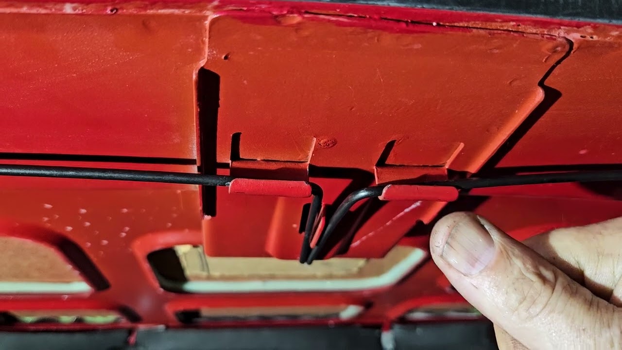 Alfa 105 boot hinge torsion spring installation