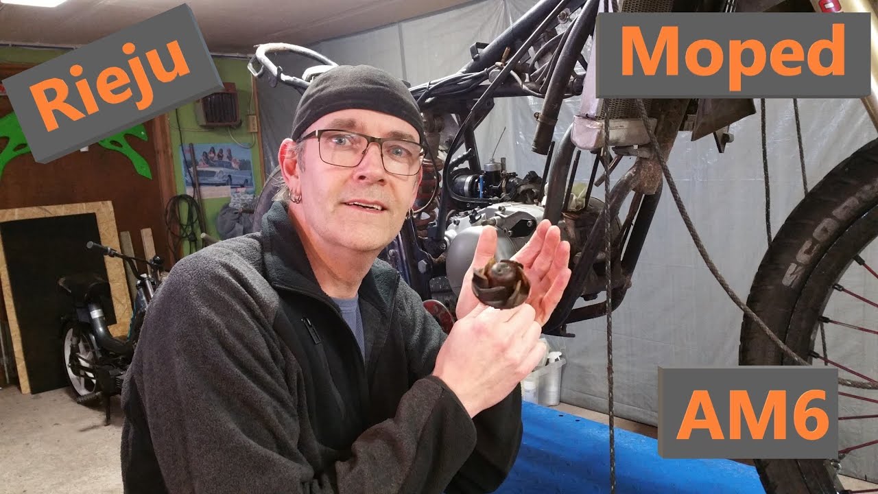 Mopedmotor AM6, som varit utan glykol och fryst sönder, del 2