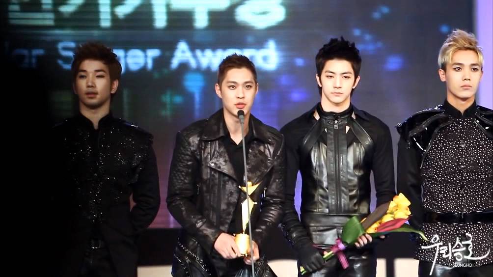 [MBLAQ] Seungho Focused - Acceptance Speech & This is War (Fancam) @ Asia Model Awards