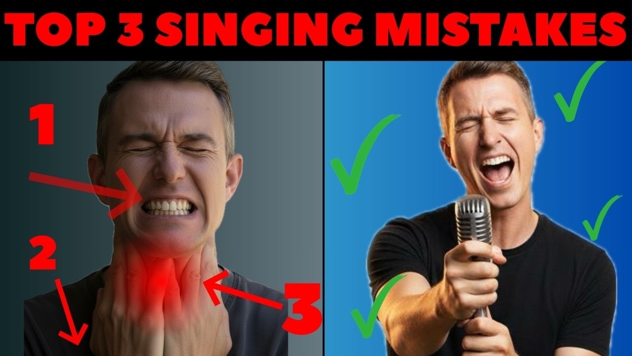 TOP 3 mistakes beginner singers make - FIX it now!