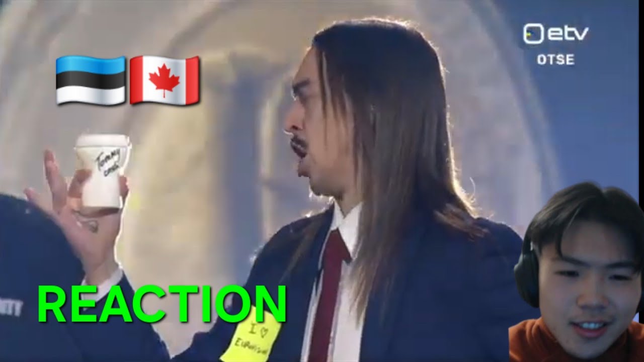 Canadian Reacts to Tommy Cash - Espresso Macchiato | ESTONIA Eurovision 2025 | REACTION