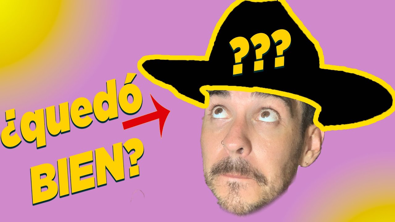 🔥ASÍ ES como Debes DECORAR un SOMBRERO! 🎩