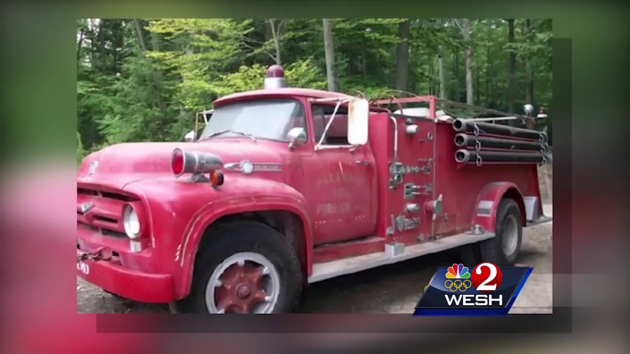 Rockledge woman charged in theft of antique fire truck