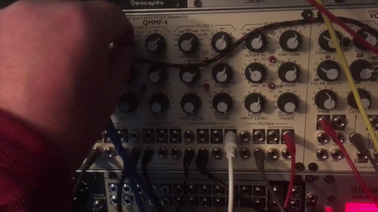 modular jam with Braids+Cwejman QMMF-4+Pressure Points+Sequencer1