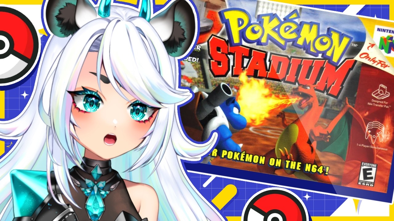 【 Pokémon Stadium 】 They made a 3D Pokémon game no way!!
