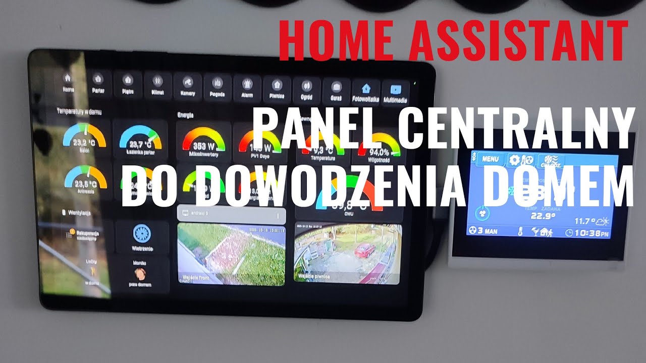 2025R019 Home Assistant - panel centralny, centrum dowodzenia domem V1