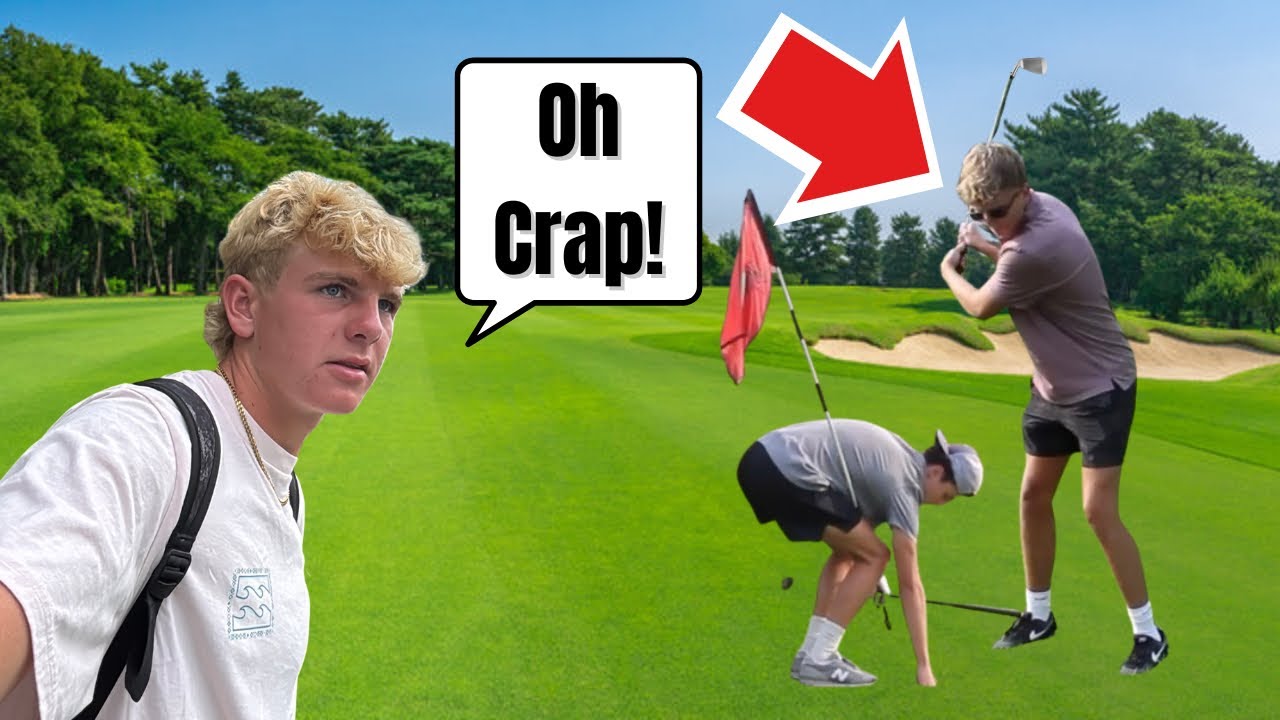 First Time Golfing And This Happened!
