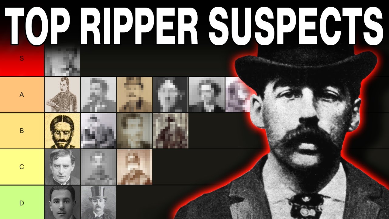 Ranking The TOP 21 Jack The Ripper Suspects | Jack The Ripper Suspects Tier List