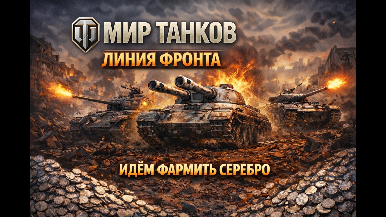 Мир Танков 🎮 Играем линию фронта #Stream#online #стрим