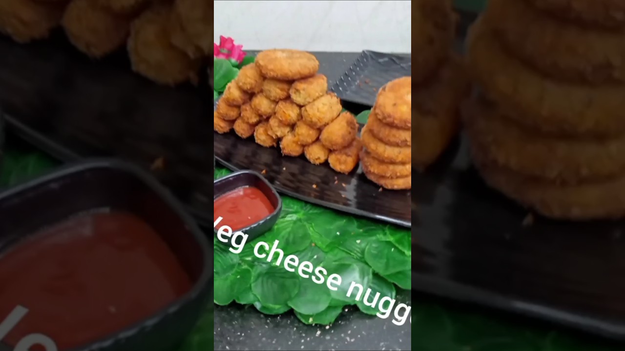 healthy crispy veg cheese nuggets recipe#food #bristi home kitchen #sunita's kitchen