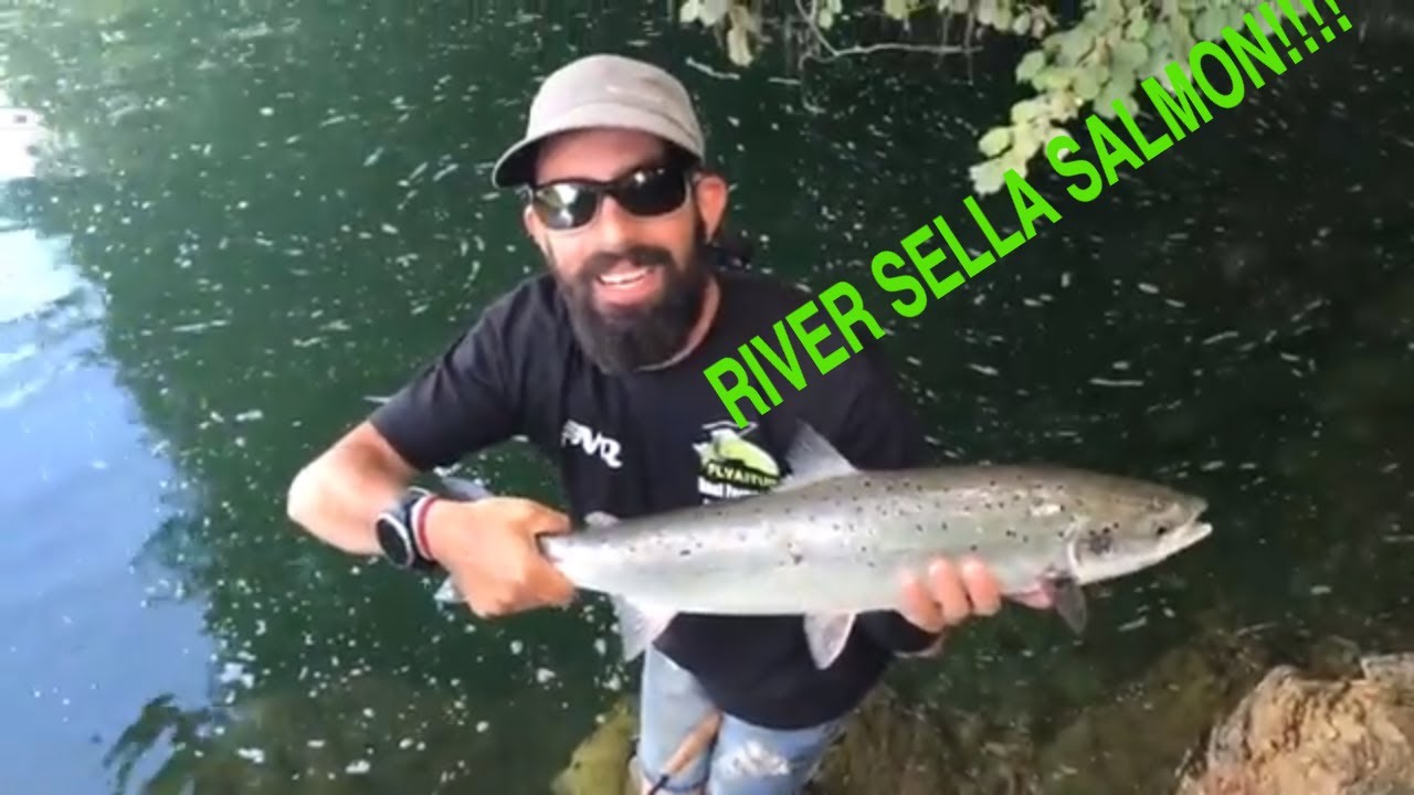 🐬SALMON!!! Sella a Mosca 2017 (Flyastur Guías de Pesca)