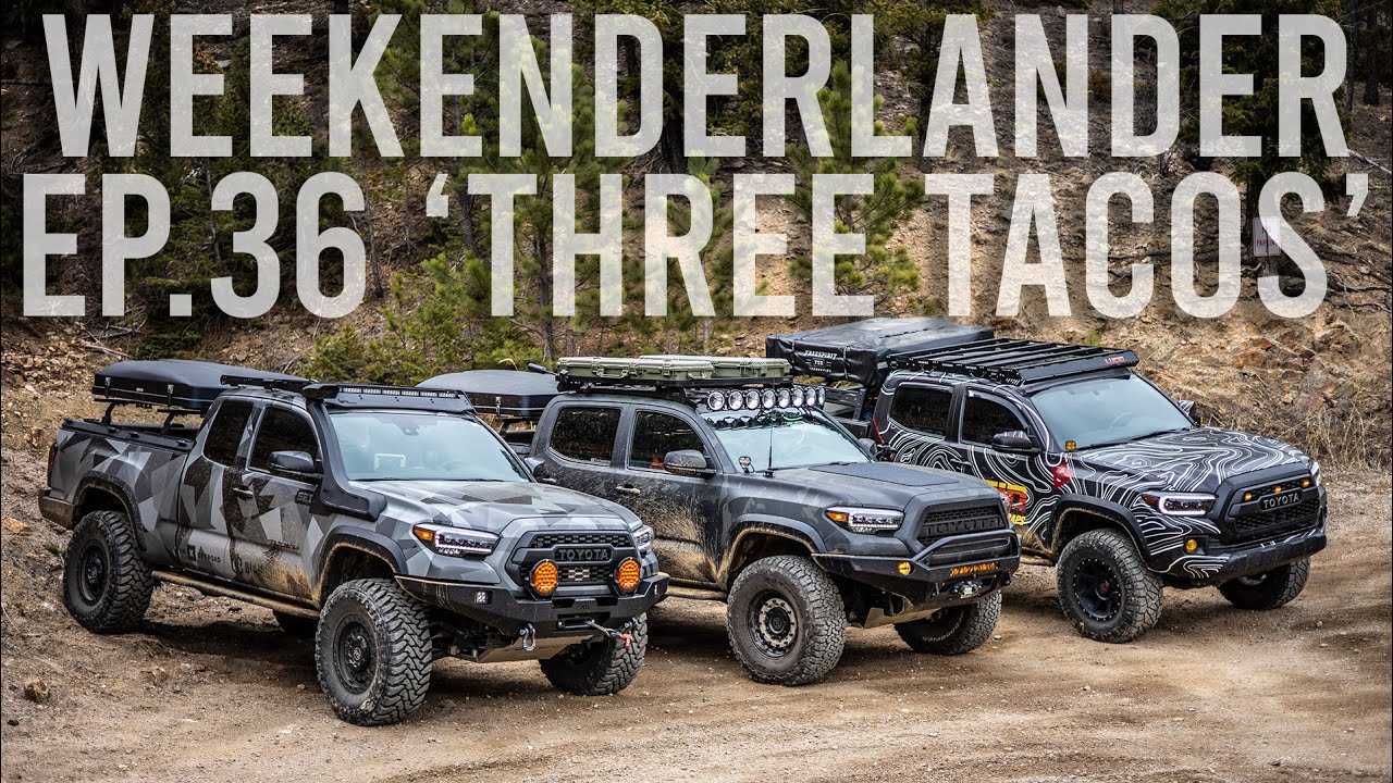 Three Tacomas In Colorado - WEEKENDERLANDER EP. 36 - Mini Overland Camping Adventure