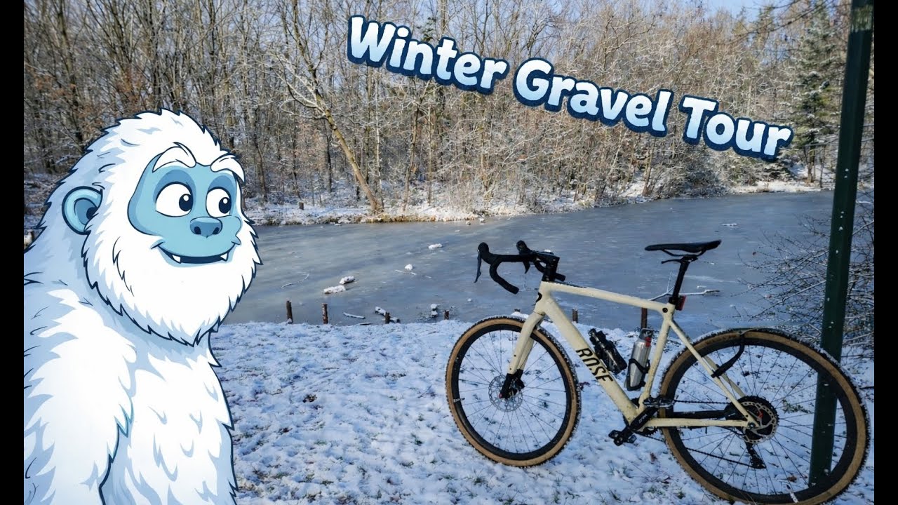 Rose Backroad AL+ icecold but sunny winter gravel ride