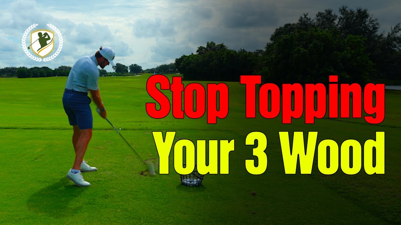 HOW TO STOP Topping Your 3 Wood Off The Ground