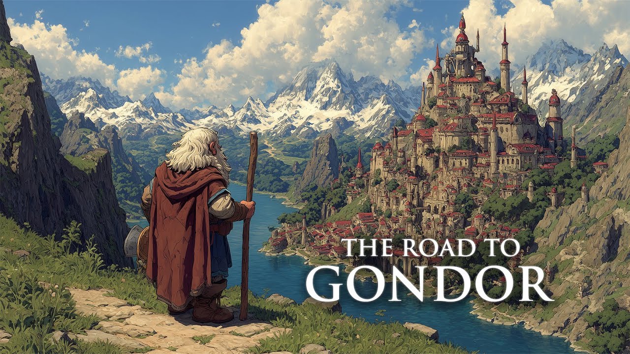 Fantasy Medieval Music For Deep Focus & Relaxation | The Road to Gondor