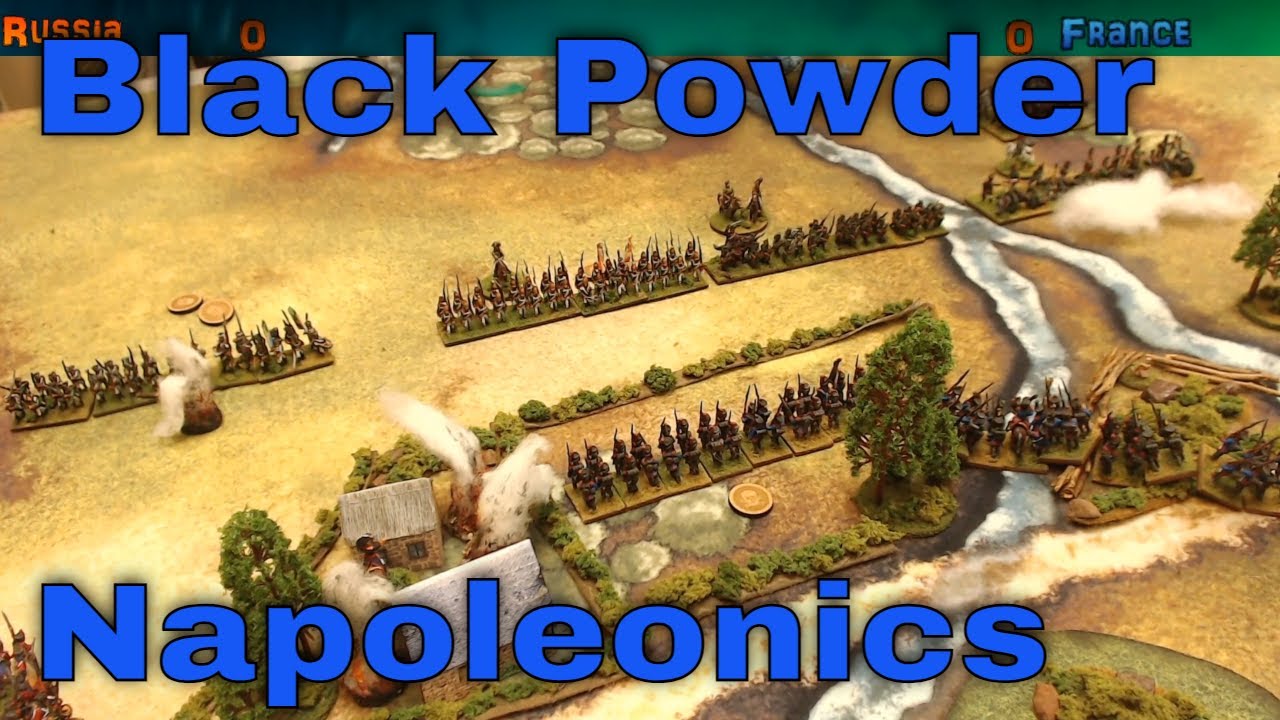 Black Powder 2 Battle Report  Napoleonics France vs Russia Borodino 1812