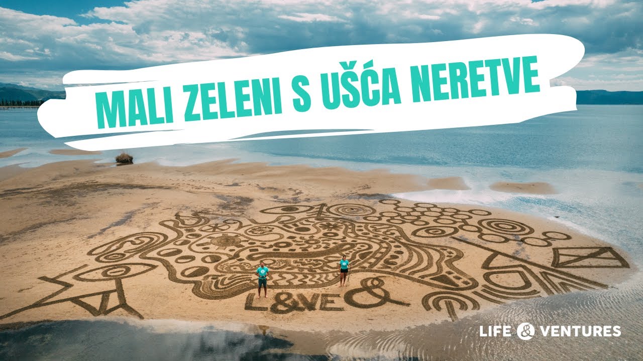 Neretva / Ušće Neretve - Sand Art Festival na kraju jedne rijeke