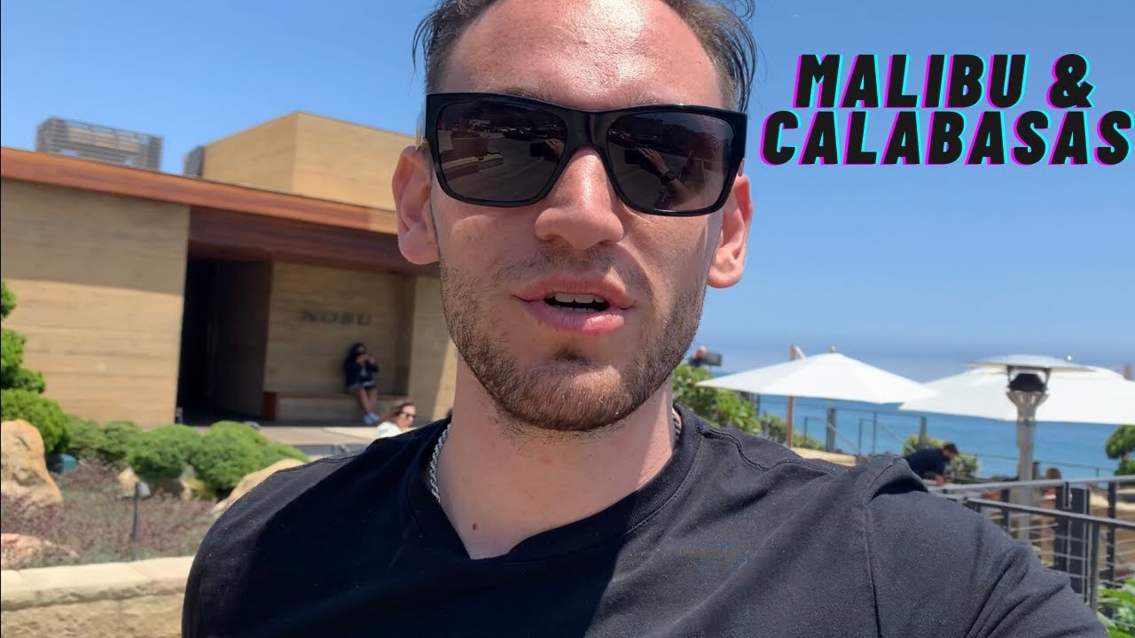 Eating at NOBU MALIBU & seeing KYLIE JENNER'S HOUSE!