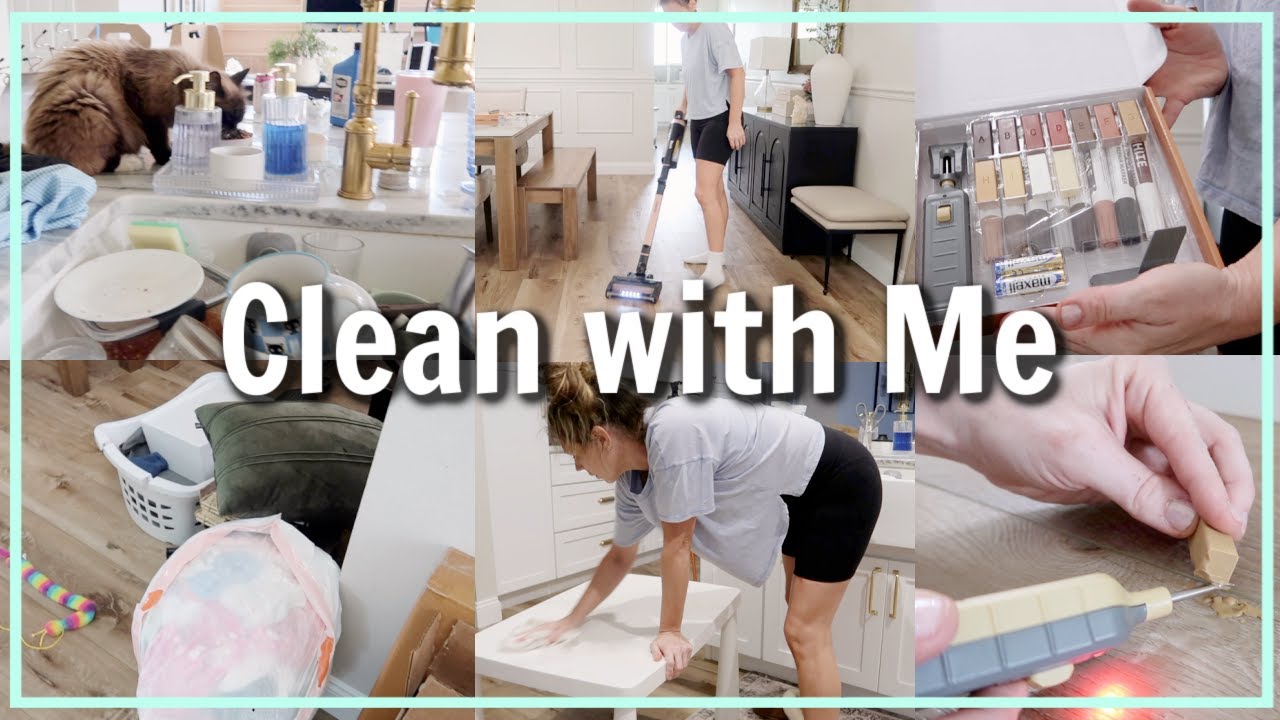 CLEAN WITH ME | All Day Cleaning | Extreme Cleaning Motivation