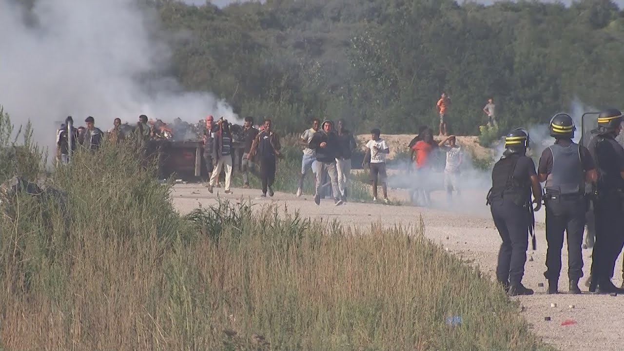 Entering the Calais Jungle