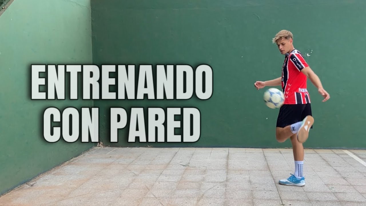 Solo Necesitas Una PARED para MEJORAR en el FUTBOL