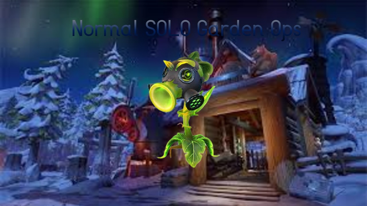 Normal Garden Solo Ops 2 Jackpots-Plants vs Zombies Garden Warfare 2