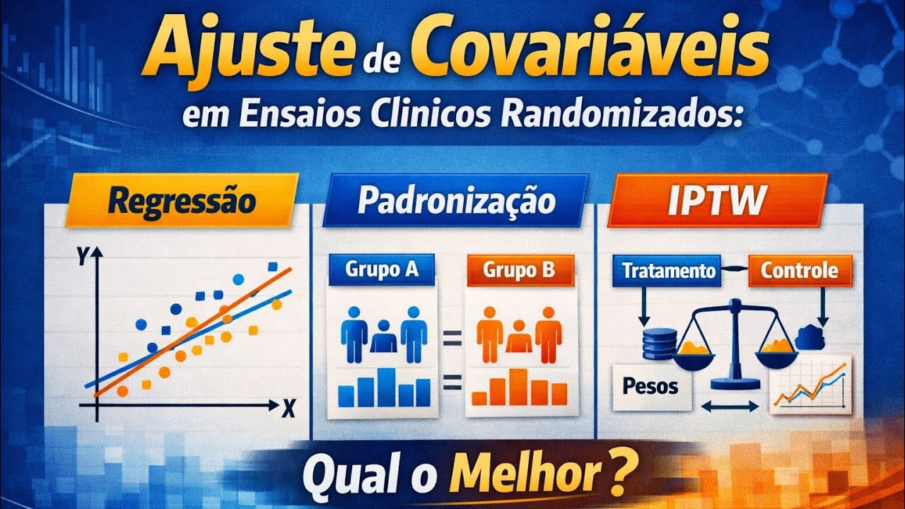 Ajuste de Covariáveis em Ensaios Clínicos Randomizados: Guia Prático