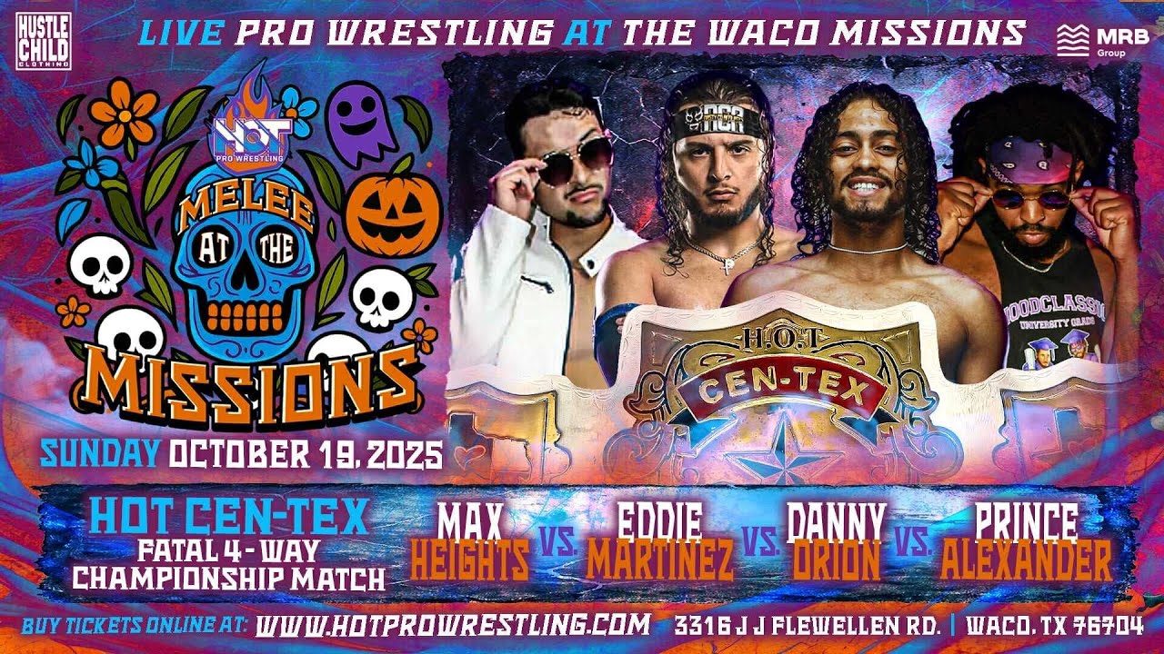 Danny Orion vs Max Heights vs Eddie Martinez vs Prince Alexander CENTEX CHAMPIONSHIP - Waco, Texas