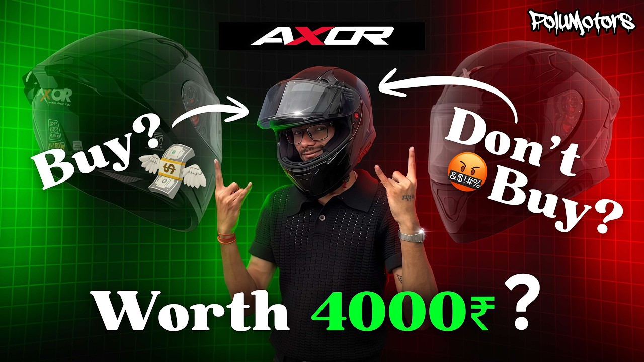 Axor Apex Helmet Review : 2 Years Experience 🤯| #polumotors 