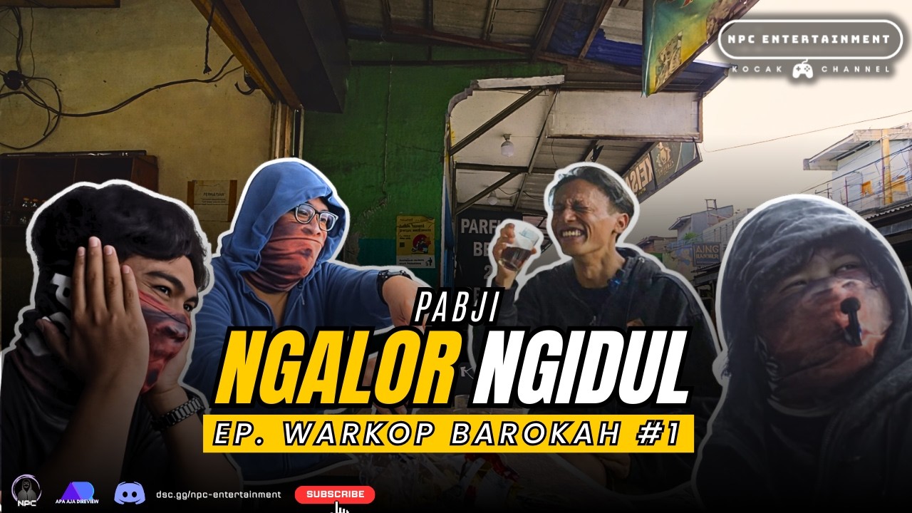 PABJI: Kopi Sachet vs GPU Mid-range, Mana Lebih Worth It? 🤣☕ ft.@BgLudus Pt.01 #Ngopi #Warkop