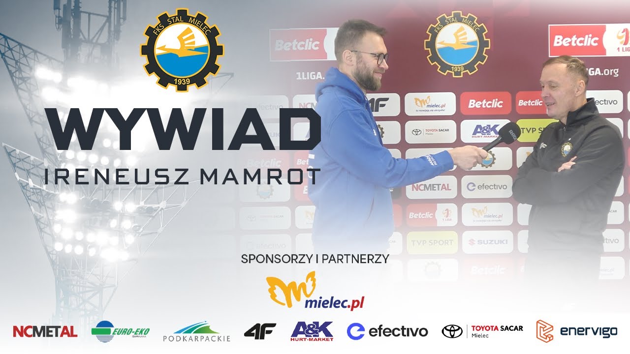 WYWIAD | Ireneusz Mamrot po rozpoczęciu przygotowań do powrotu ligi w 2026 roku.