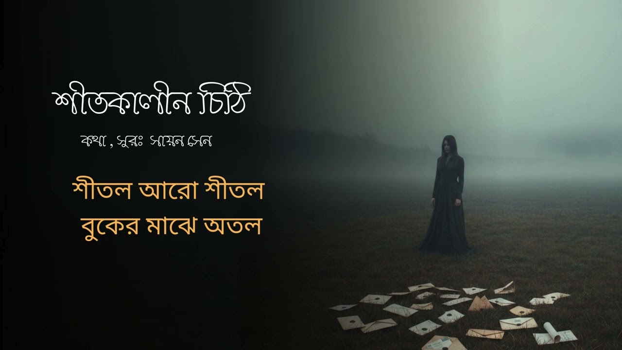 শীতকালীন চিঠি। Sheetkalin Chithi l Sayan Sen #bengalisong #bengalinewsong #sadsong 