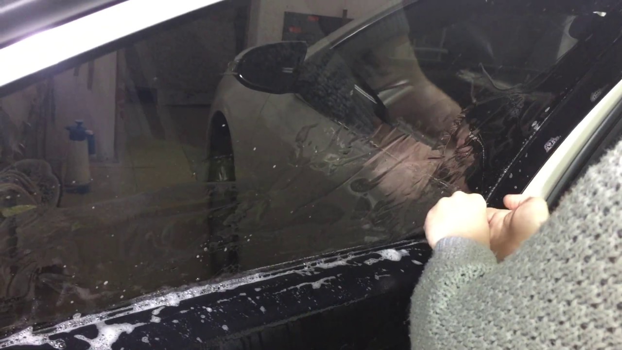 Тонировка без разбора и снятия. Toyota Camry
