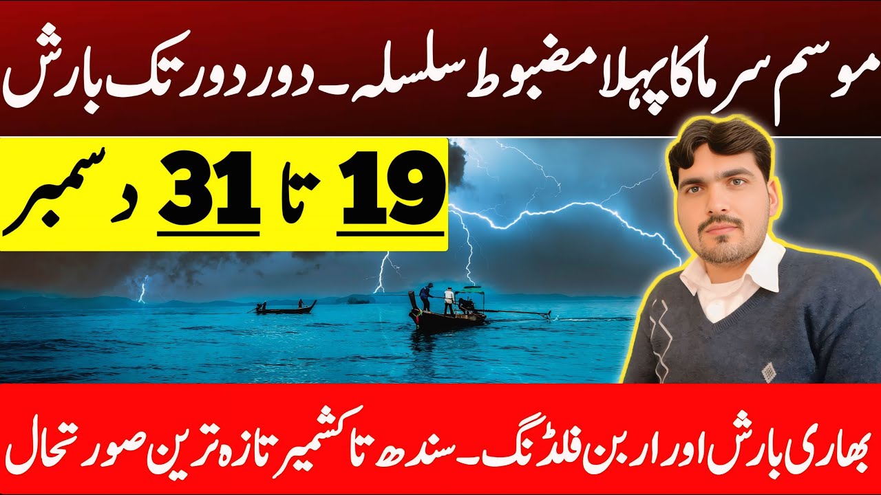 Winter Storm Warning | Weather Update Today | Mosam ka hal | Weather Forecast Pakistan