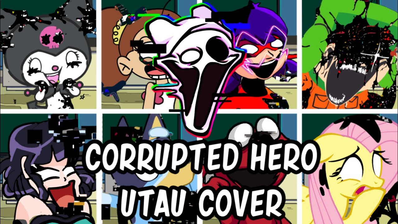 Corrupted Hero but Every Turn a Different Character Sings (FNF Corrupted Hero) - [UTAU Cover]