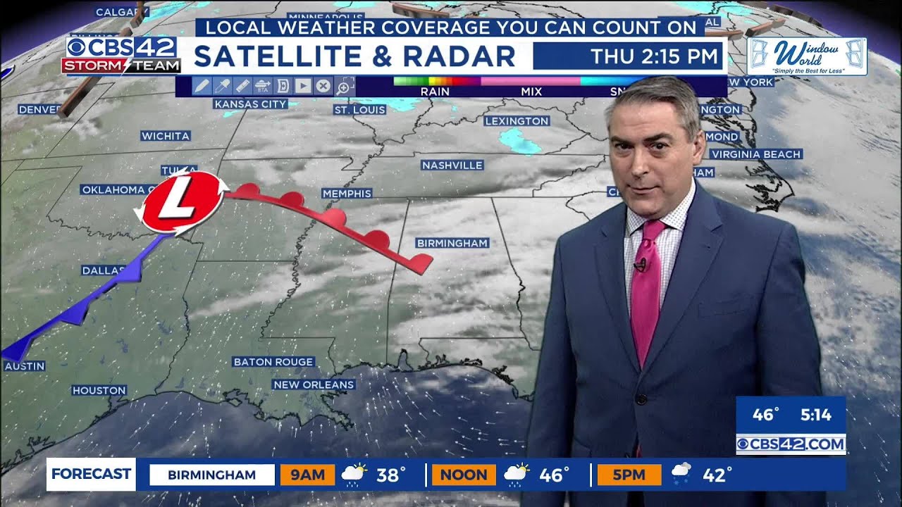 Weather Aware: Bitter Cold, Snow, and Dangerous Wind Chills This Weekend - CBS 42 News @ 5pm
