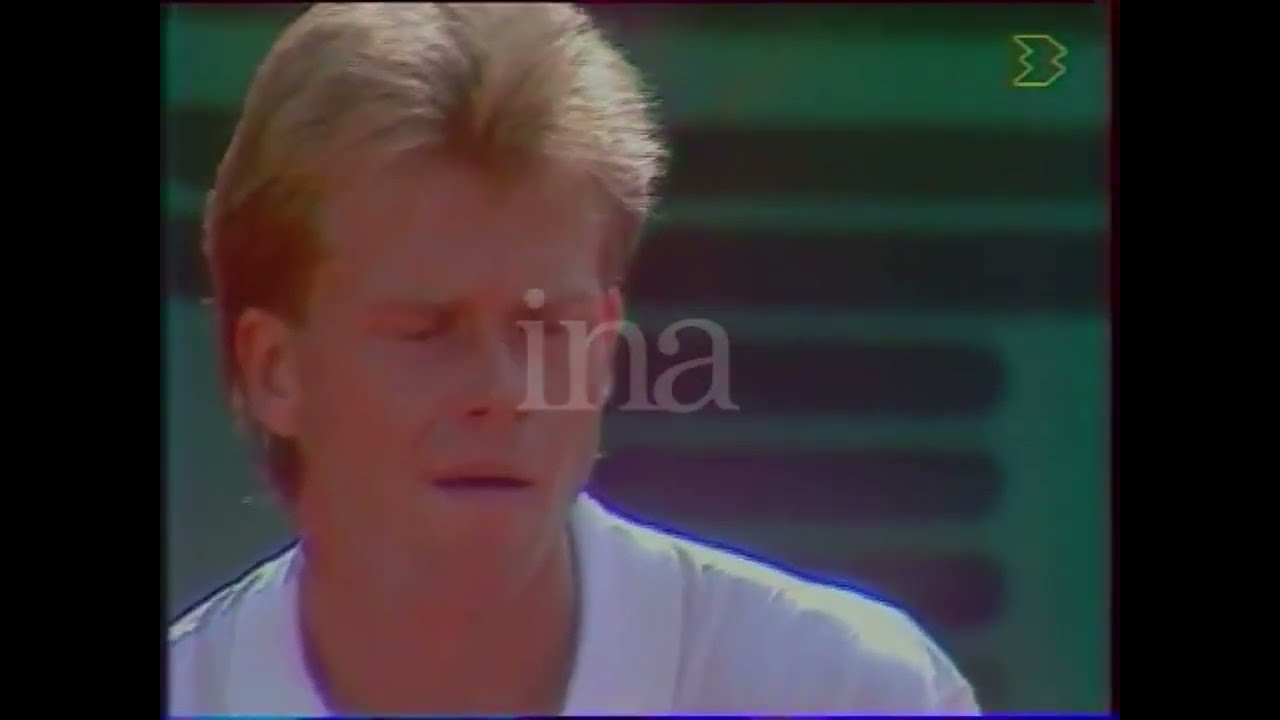 Roland Garros 1989 4R Edberg vs Ivanisevic