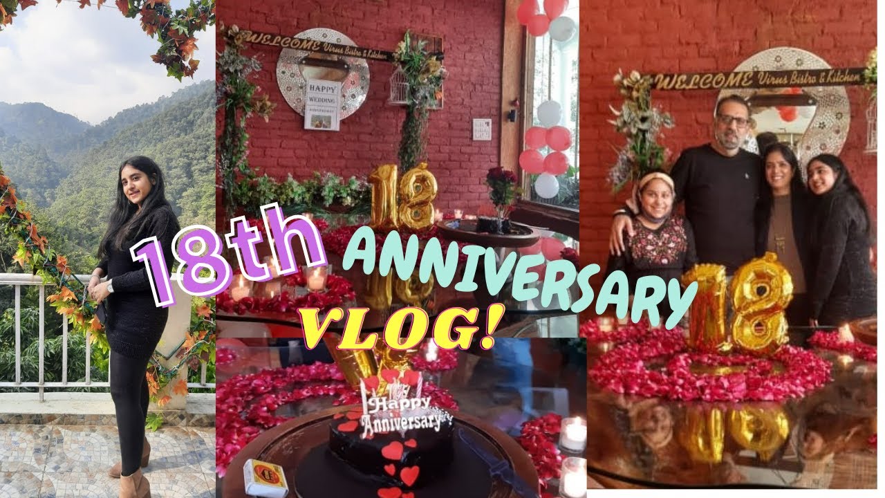 VLOG: Parent's 18th Wedding Anniversary Surprise ✨ | A Day Spent Well!! | Cheshta Arora