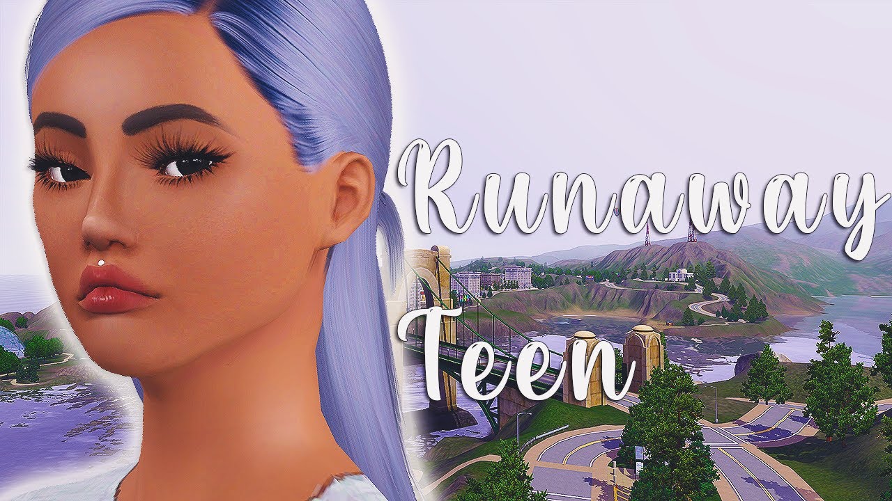 HELLO, BRIDGEPORT!//THE SIMS 3/RUNAWAY TEEN CHALLENGE #1
