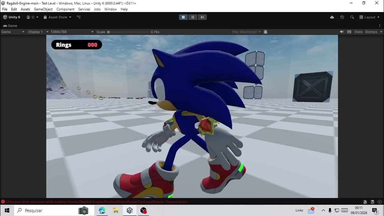 Novo projeto: Sonic (pensando em um nome)