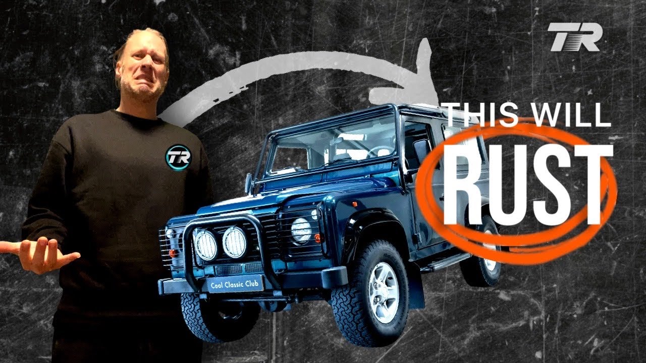 Underbody Chassis Prep work on a Land Rover Defender 90 